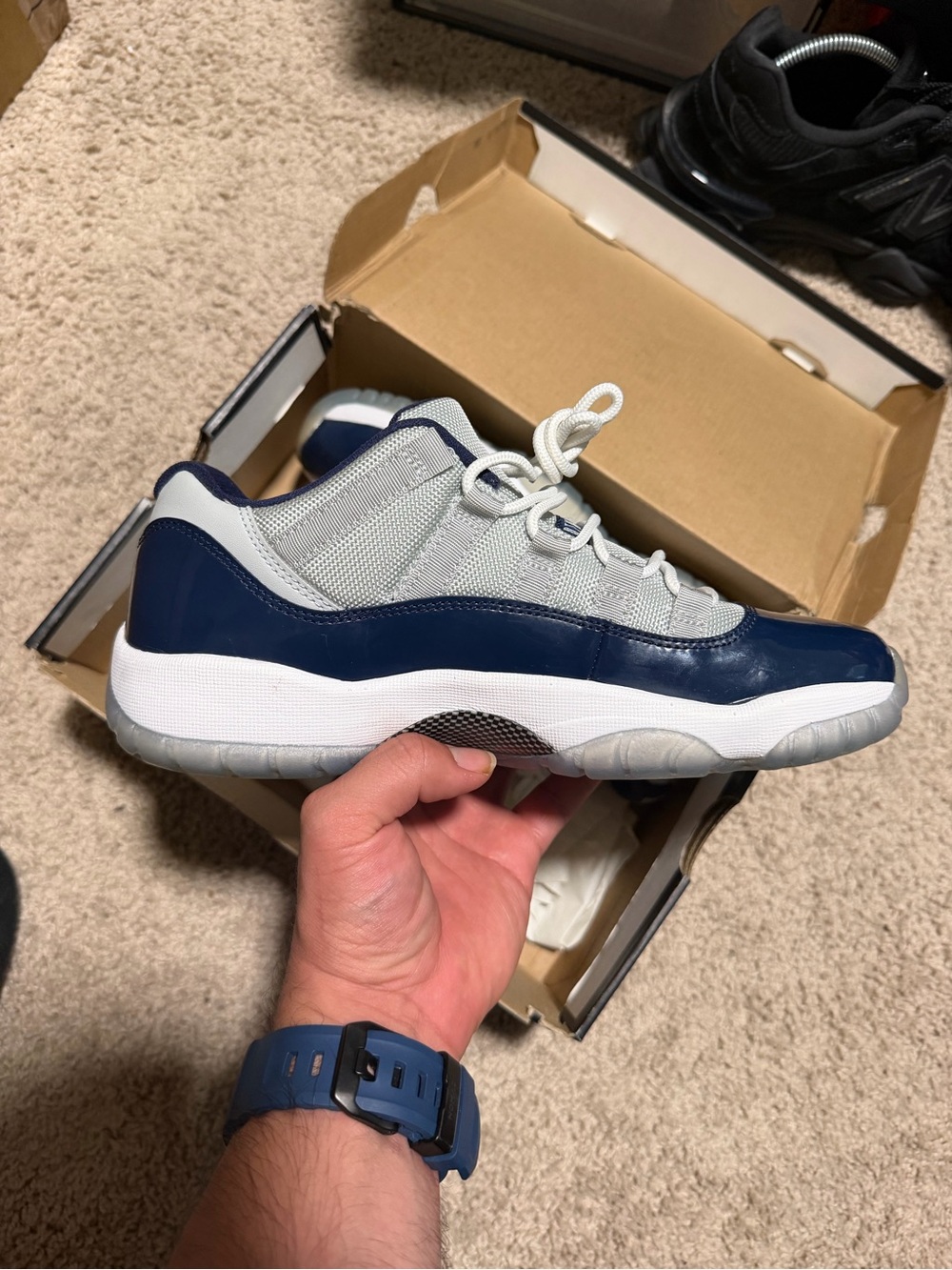 Jordan 11 Low ‘Georgetown’